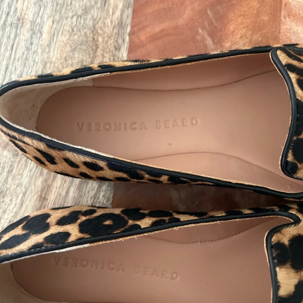 Veronica Beard Animal Print Flats - Picture 2 of 3